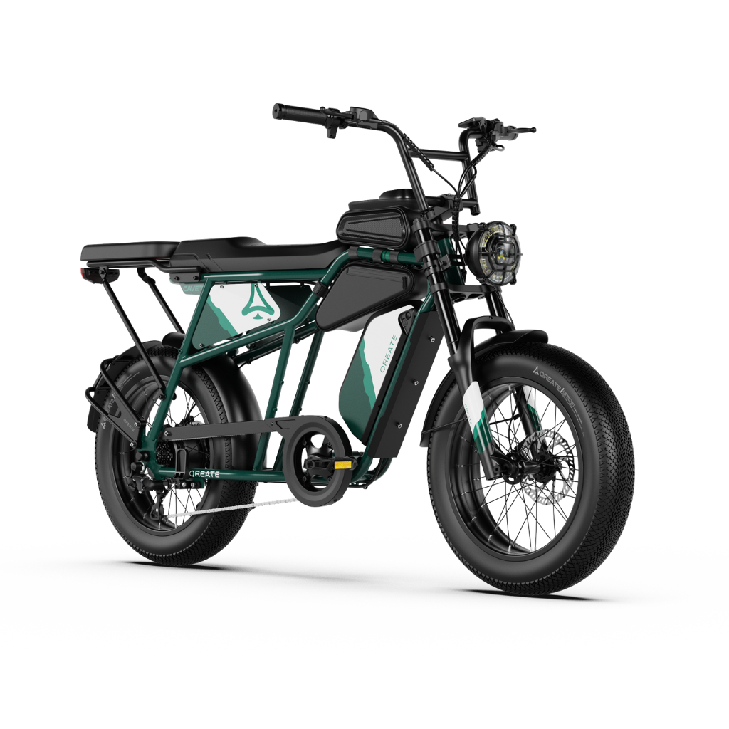 A-Spadz CAVET Air Plus | Groen (incl. achterzitje & tasjes)