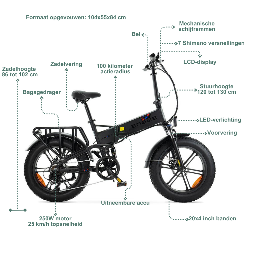 ENGWE Engine X - Schwarz