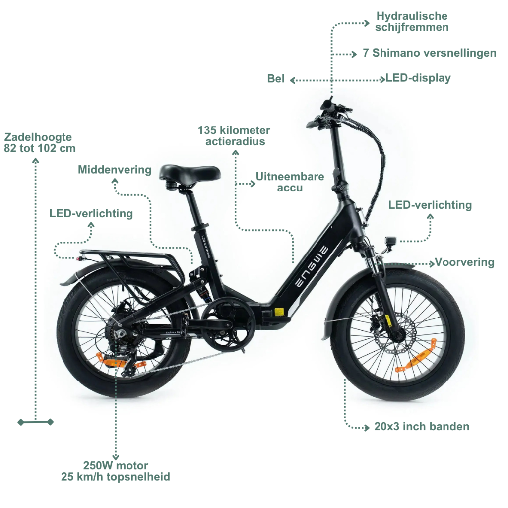 ENGWE L20 3.0 Boost - Schwarz