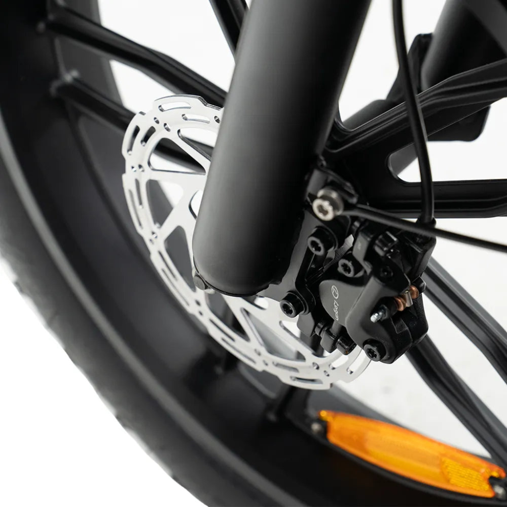 OUXI C80 - Schwarz (inkl. Fußstützen, Rücksitzbank & Alarmanlage)