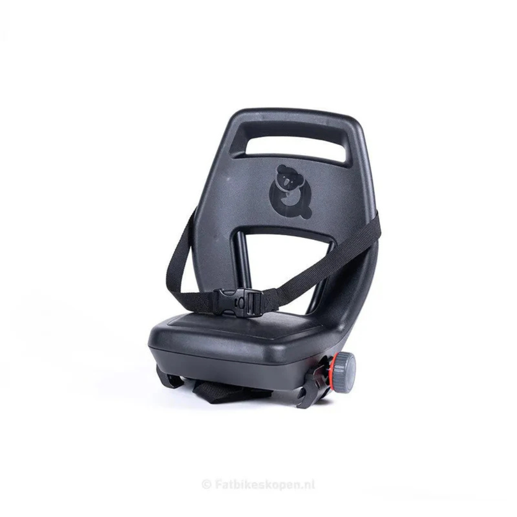 Qibbel Junior 6+ | Kindersitz – Rücksitz – Schwarz