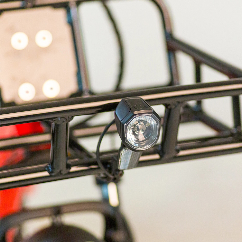 TOMOS E-Cargo Fat 2 Longtail | Glänzendes Rot