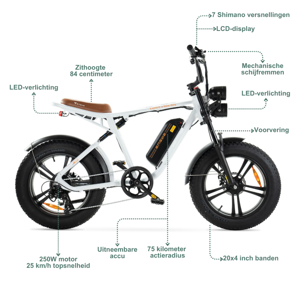 ENGWE M20 (13Ah) - WeißENGWE M20 (13Ah) - Weiß