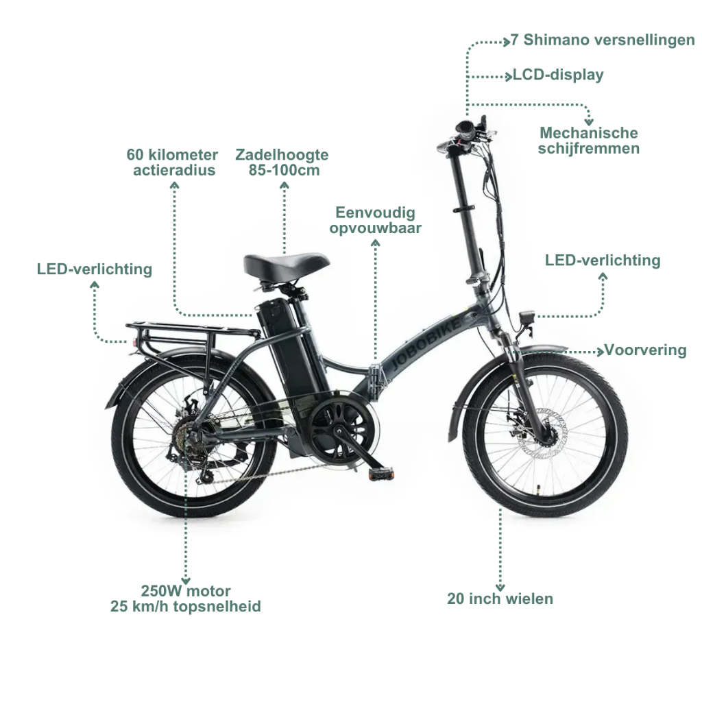JOBOBIKE Sam - GrauJOBOBIKE Sam - Grau
