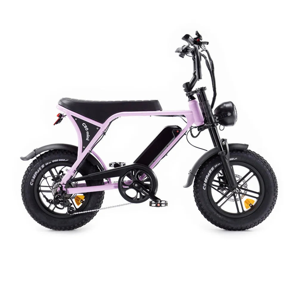 OUXI C80 Mini - Rosa (inkl. Fußstützen & Alarmanlage)