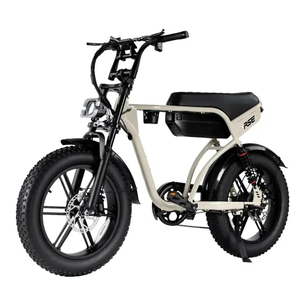 RSE Fatbike - Beige (inkl. Fußstützen & Alarmanlage)RSE Fatbike - Beige (inkl. Fußstützen & Alarmanlage)