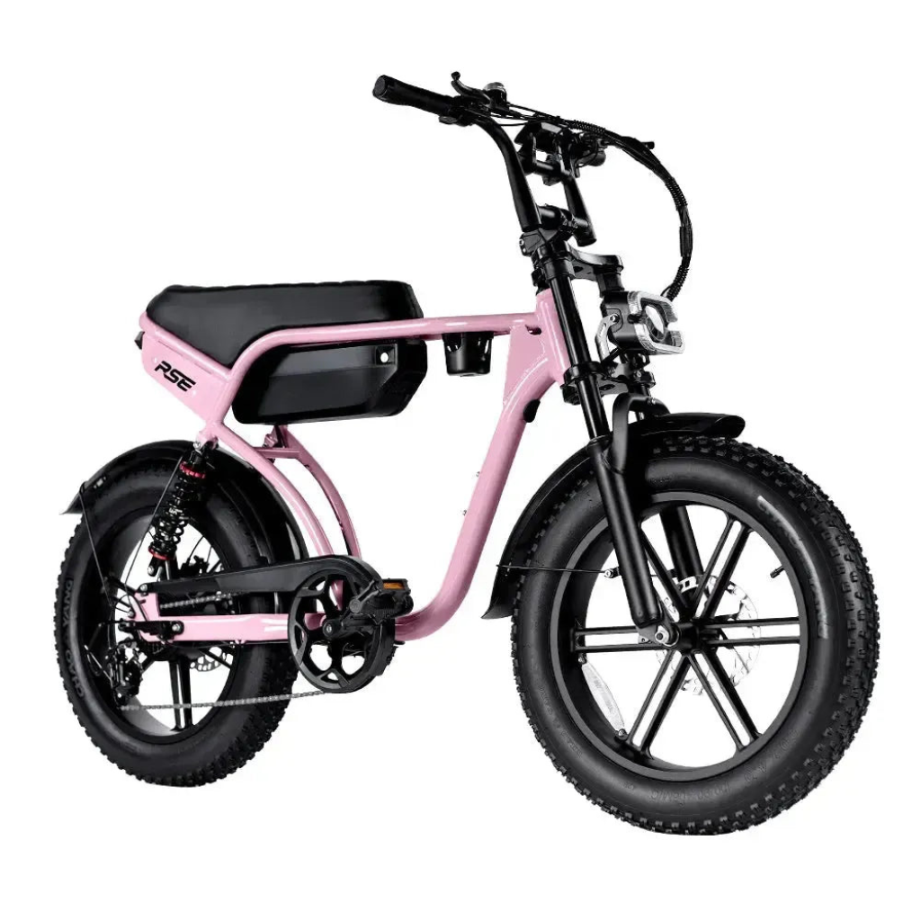 RSE Fatbike - Rosa (inkl. Fußstützen & Alarmanlage)RSE Fatbike - Rosa (inkl. Fußstützen & Alarmanlage)