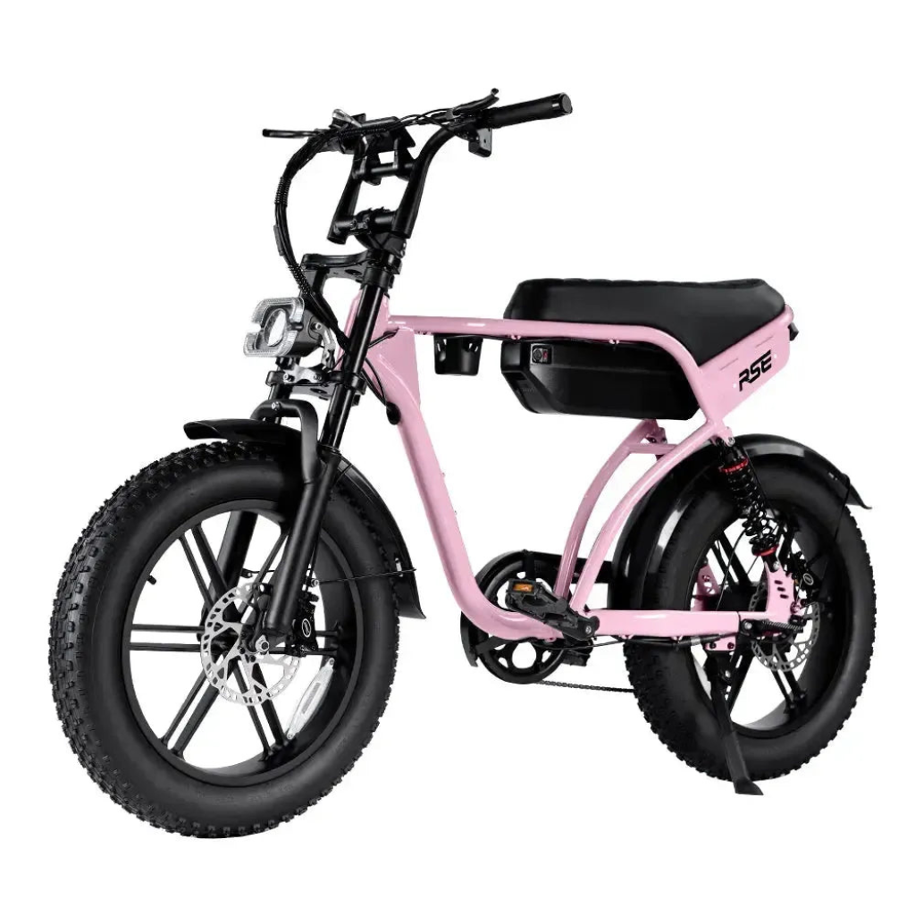 RSE Fatbike - Rosa (inkl. Fußstützen & Alarmanlage)RSE Fatbike - Rosa (inkl. Fußstützen & Alarmanlage)