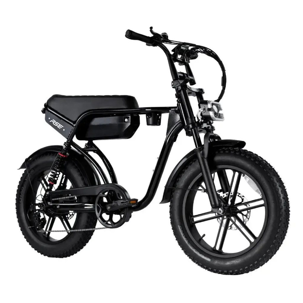 RSE Fatbike - Schwarz (inkl. Fußstützen & Alarmanlage)RSE Fatbike - Schwarz (inkl. Fußstützen & Alarmanlage)