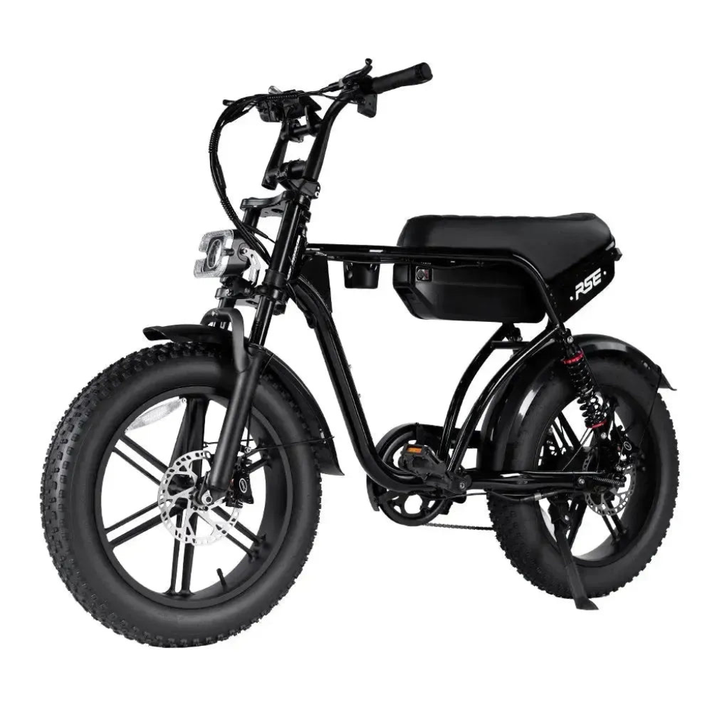RSE Fatbike - Schwarz (inkl. Fußstützen & Alarmanlage)RSE Fatbike - Schwarz (inkl. Fußstützen & Alarmanlage)
